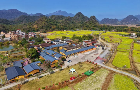 和寨生態(tài)園民宿風(fēng)光。